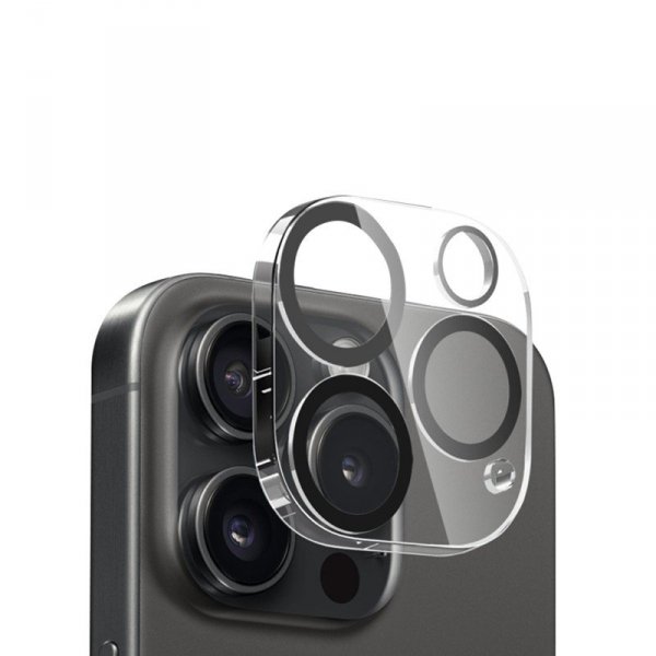 CRONG Szkło ochronne Lens Shield - na aparat i obiektyw iPhone 16 Pro / iPhone 16 Pro Max / iPhone 15 Pro / iPhone 15 Pro Max