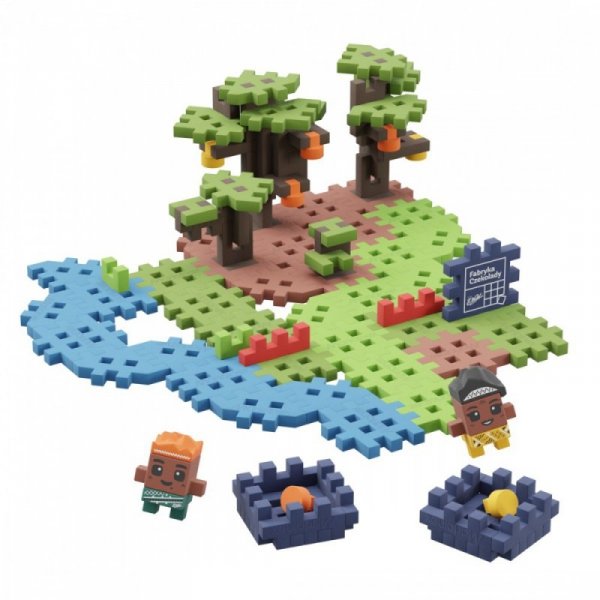 Marioinex Klocki Mini Waffle Wedel - Plantacja kakao 100 elementów
