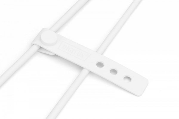 Digitus Kabel zasilający silikonowy USB-C - USB-C, USB 2.0 60W, 1m Biały