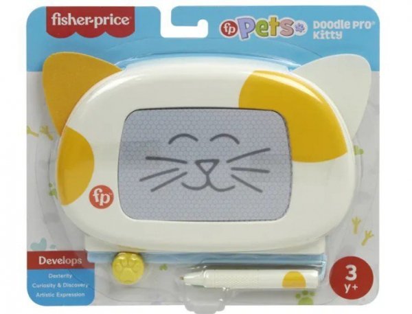 Fisher Price Tablica do rysowania, kotek