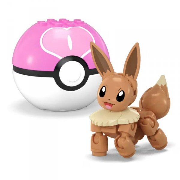 Mega Bloks Klocki Mega Pokemon Pokeball 2-pak Charmander i Eevee