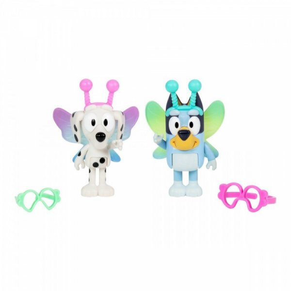 Tm Toys Zestaw figurek Bluey 2-pak Baby Bluey i Chloe