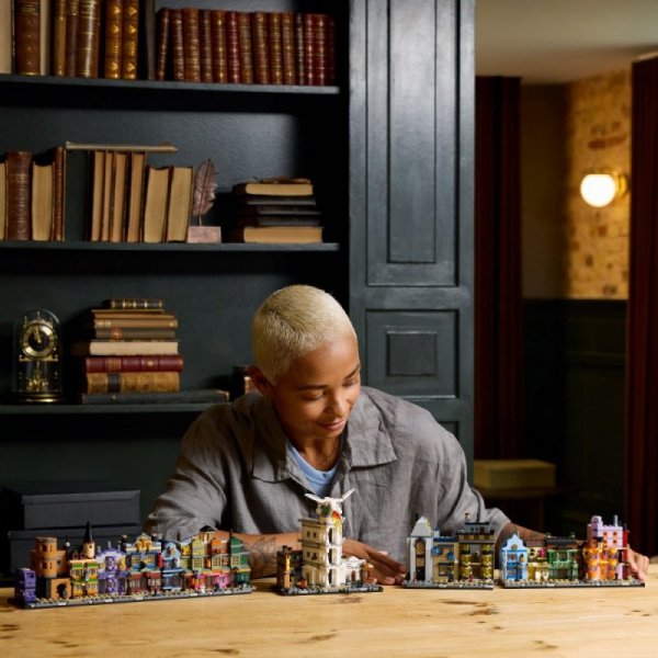 LEGO Klocki Harry Potter 76444 Magiczne sklepy na Ulicy Pokątnej
