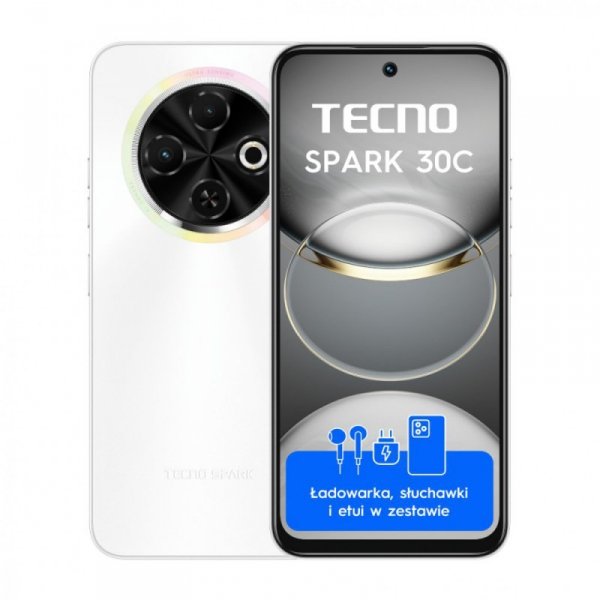 TECNO Smartfon Spark 30C 8/256 Orbit White
