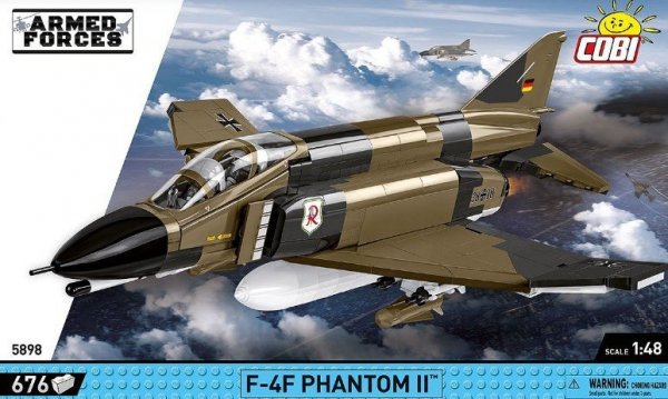 Cobi Klocki Klocki Armed Forces F-4F Phantom II 676 elementów