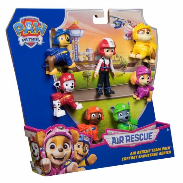 Spin Master Zestaw figurek Psi Patrol Air Rescue