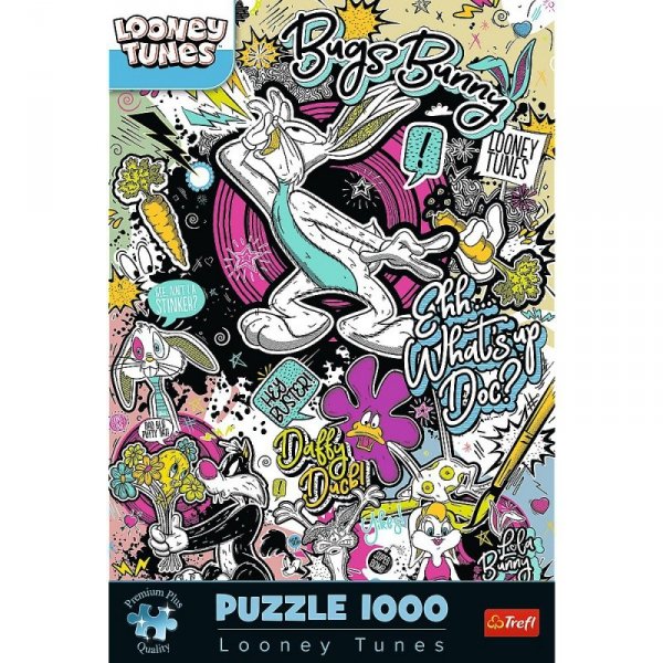 Trefl Puzzle 1000 elementów Zwariowane Melodie Looney Tunes
