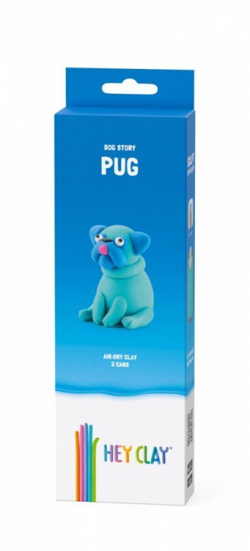 Tm Toys Masa plastyczna Hey Clay Figurka Psy Mops