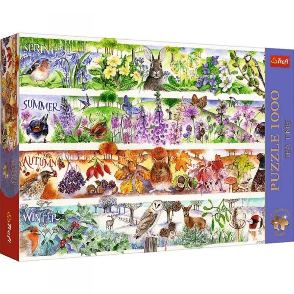 Trefl Puzzle 1000 elementów Premium Cztery pory roku