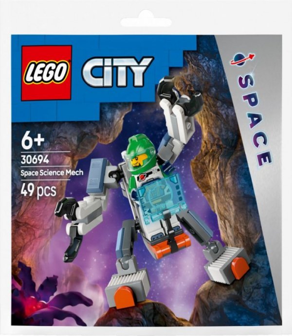 LEGO Klocki City 30694 Kosmiczny mech naukowy