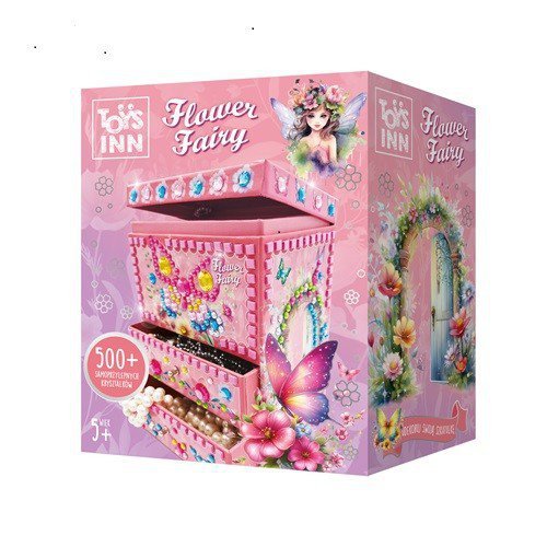 Stnux Szkatułka do dekorowania Flower Fairy Bellisa Toysinn