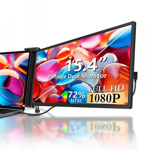 Extralink Przenośne monitory do laptopa Smart Life S3 15.4 &#039;&#039; 2 monitory, IPS,1920x1080