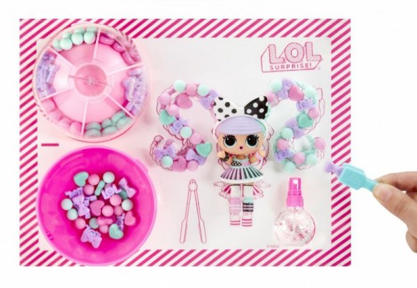 MGA Lalka L.O.L. Surprise Hair Beads Tots Display 12 sztuk