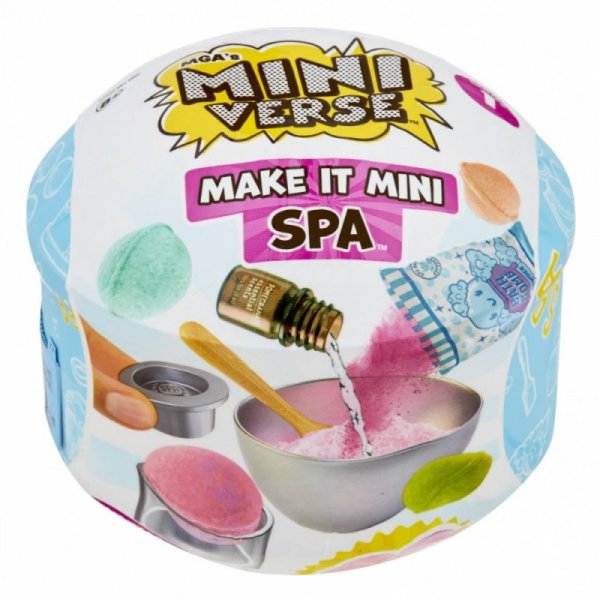 MGA Figurki Miniverse Make It Mini Spa Display 15 sztuk
