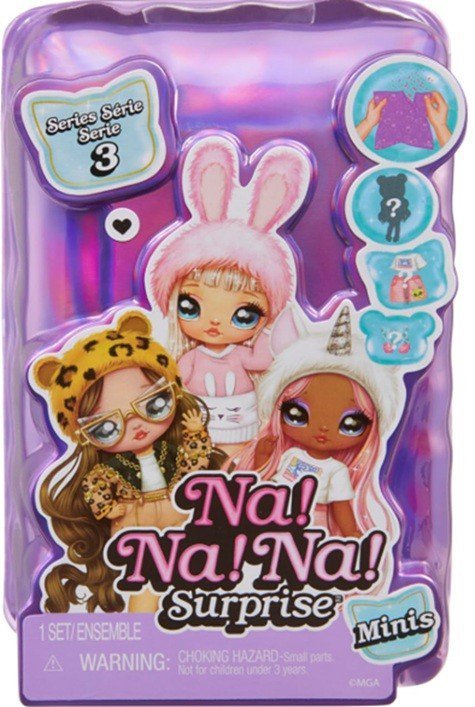 MGA Lalka Na! Na! Na! Surprise Minis S3 Display 12 sztuk