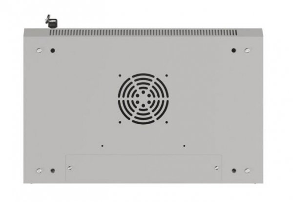 Lanberg Szafa instalacyjna rack wisząca 19&quot; 6U 540x350 szara drzwi przeszklone ( flat pack)