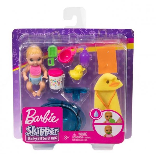 Mattel Lalka Barbie dziecko akcesoria