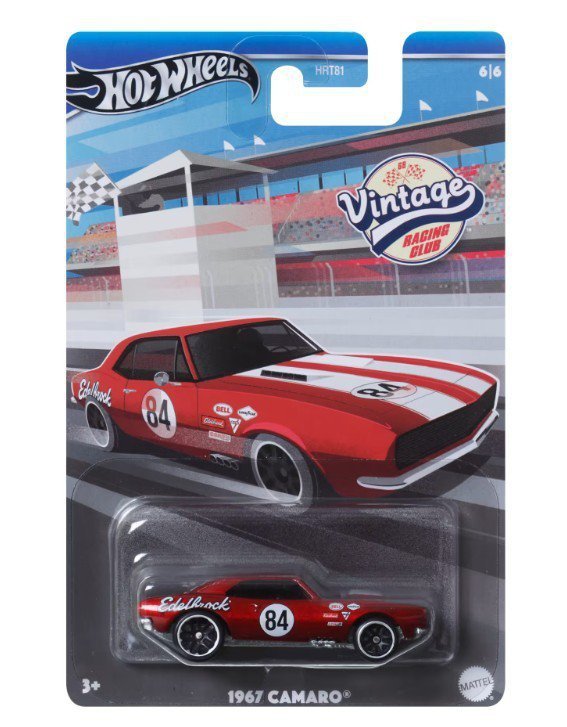 Hot Wheels Pojazd Vintage display 10 sztuk