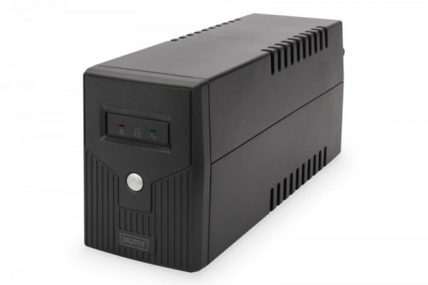 Digitus UPS Line-Ineractive LED BASIC, 600VA/360W, 1x12V/7Ah, AVR, 2x Schuko CEE 7/3