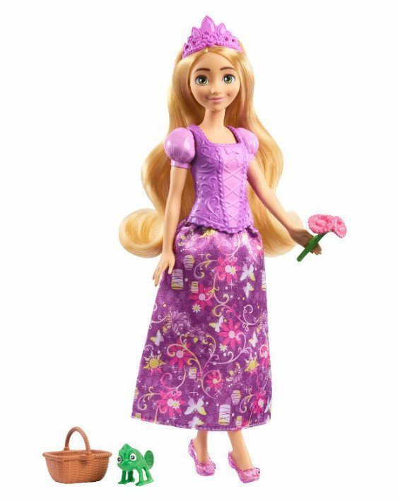Mattel Lalka Disney Princess Historia Roszpunki 2w1