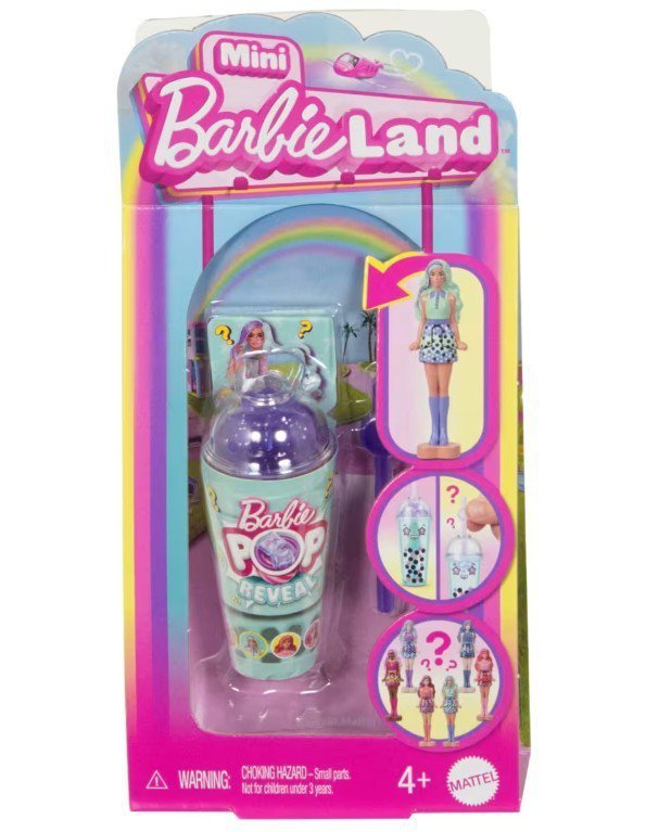 Mattel Mini Lalka Barbie Mini BarbieLand Pop Reveal mix