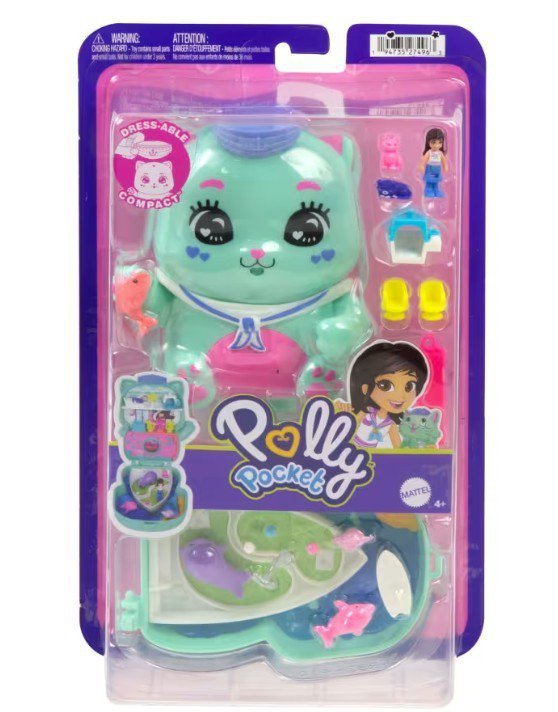 Mattel Zestaw Polly Pocket Sail Kitty