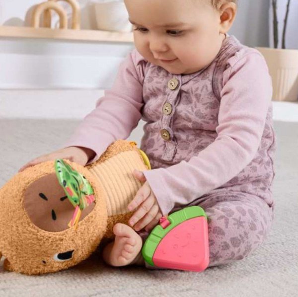 Fisher Price Kapibara sensoryczna przytulanka