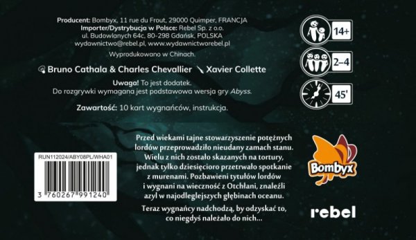 Rebel Gra Abyss: De profundis (edycja polska) Dodatek