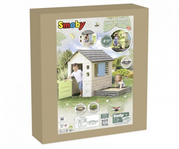 Smoby Domek z piaskownicą