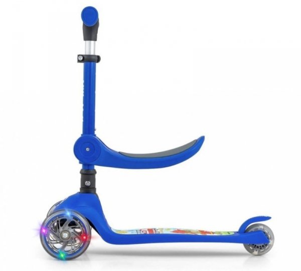 Milly Mally Hulajnoga Scooter Fuzzy Blue