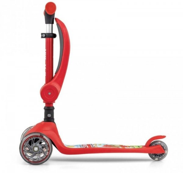 Milly Mally Hulajnoga Scooter Fuzzy Red