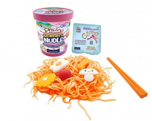 Epee Slime Ramen Nudle Uśmiechnięty Grzybek