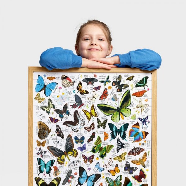 CzuCzu Puzzle Puzzlove Motyle 200 elementów