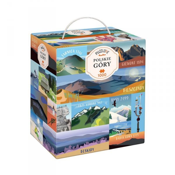 CzuCzu Puzzle Puzzlove Polskie góry 1000 elementów