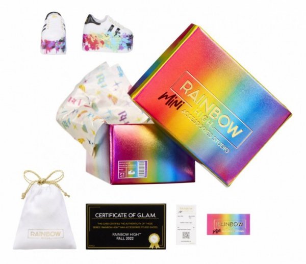 MGA Akcesoria Rainbow High Buty asortyment 1 sztuka