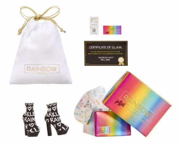MGA Akcesoria Rainbow High Buty asortyment 1 sztuka