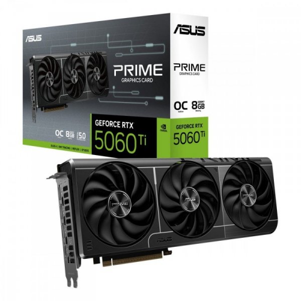 Asus Karta graficzna GeForce RTX 5060 Ti Prime OC 8GB GDDR7 128BIT 3DP/HDMI