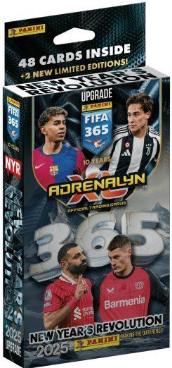 Panini Kolekcja Karty kolekcjonerskie FIFA 365 2025 Upgrade New Yer&#039;s Revolution
