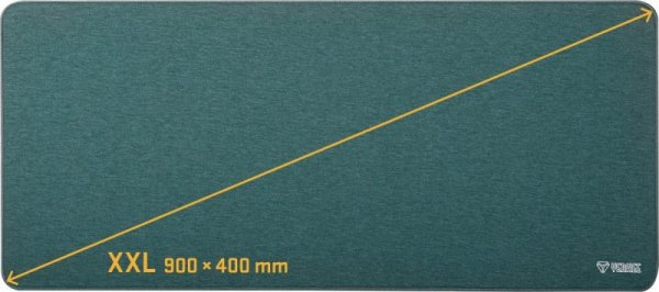 YENKEE Podkładka pod klawiaturę i mysz XXL YPM 9040 Szara