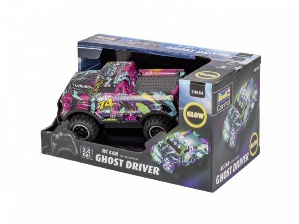 Revell RC Auto zdalnie sterowane RC Car Ghost Driver - fioletowe