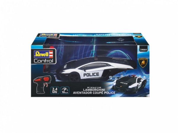 Revell RC Auto zdalnie sterowane RC Scale Car Lamborghini Aventador Police