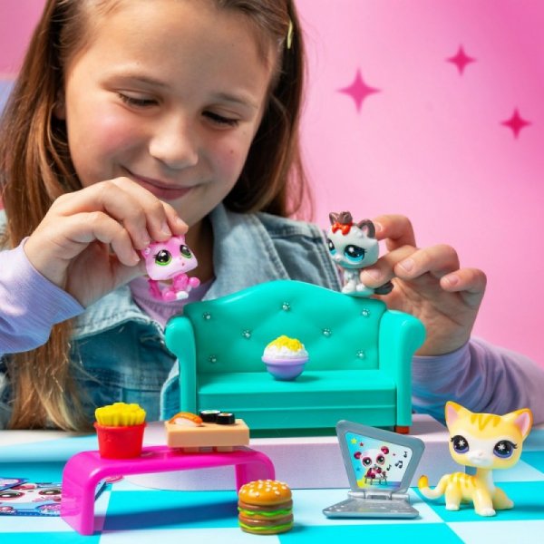 Tm Toys Zestaw figurek Littlest Pet Shop G7 S3 Podwieczorek