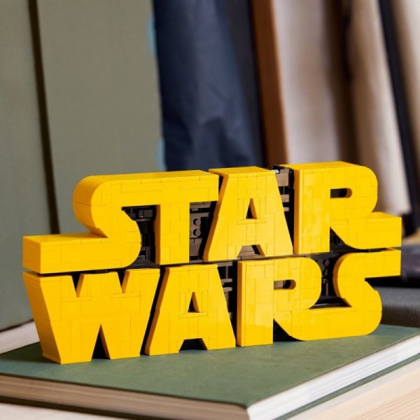 LEGO Klocki Star Wars 75407 Logo Star Wars zbudowane z klocków