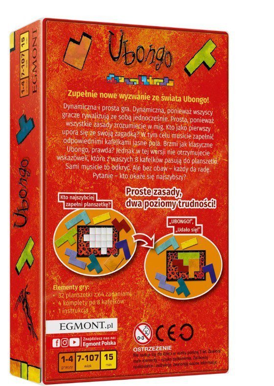 Egmont Gra Ubongo Classic Travel