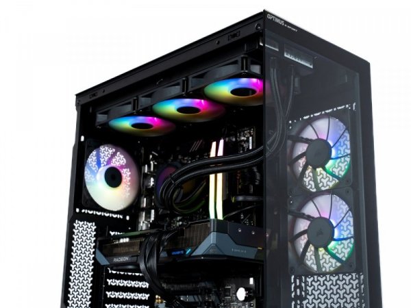 OPTIMUS Komputer E-Sport GB650T-CR2 Ryzen 7 7800X3D/32GB/2TB/RX 9070 XT 16GB/WIN11H