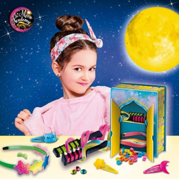 Lisciani Zestaw Moon Academy - Księżycowe fryzury