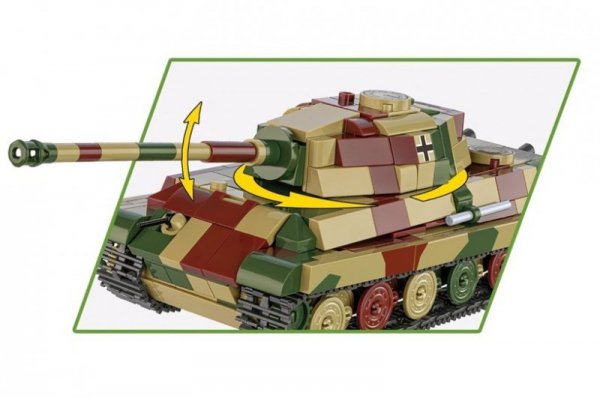 Cobi Klocki Klocki Pz.Kpfw. VI B Tiger II Konigstiger