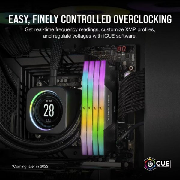 Corsair Pamięć DDR5 Vengeance RGB 96GB/6400(2*48GB) CL32