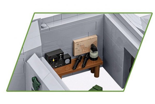 Cobi Klocki Klocki German Bunker Regelbau 667 642 klocki