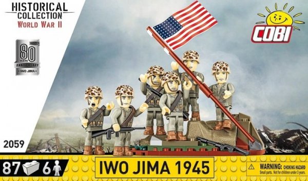 Cobi Klocki Klocki Iwo Jima 1945 87 klocków